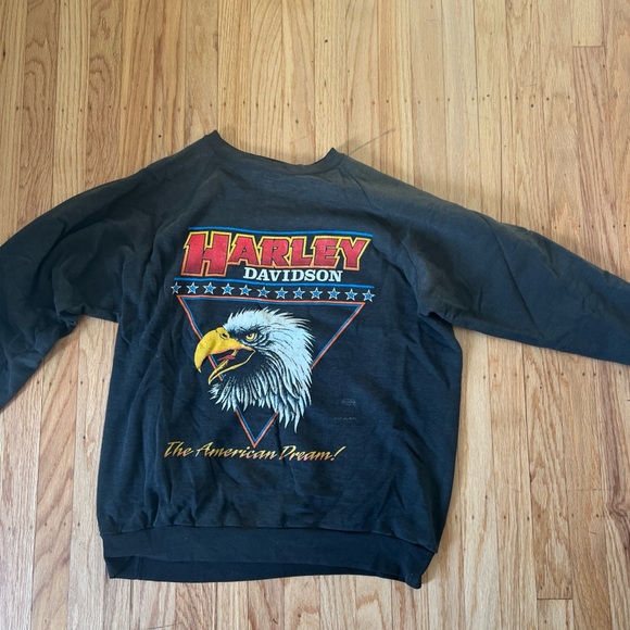 Vintage Harley Davidson Sweatshirt Size Large - Picture 2 of 2